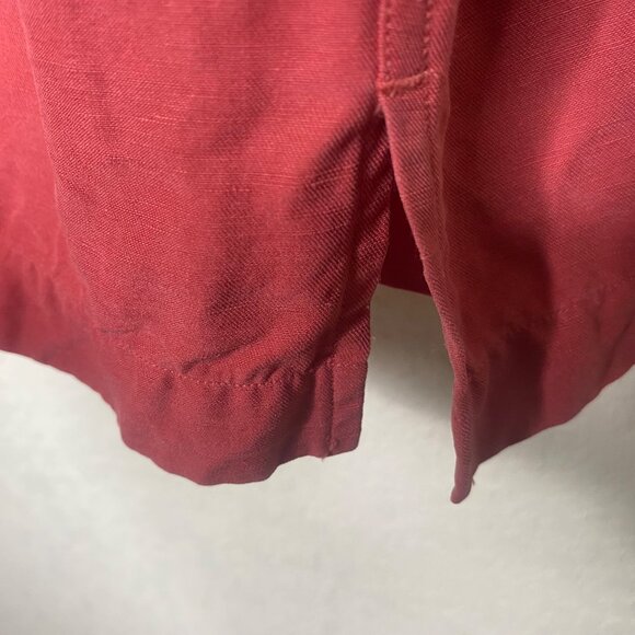 Daniel Cremieux Classics XL Silk Linen Blend Shirt Short Sleeve Button-Up Resort - Picture 5 of 9